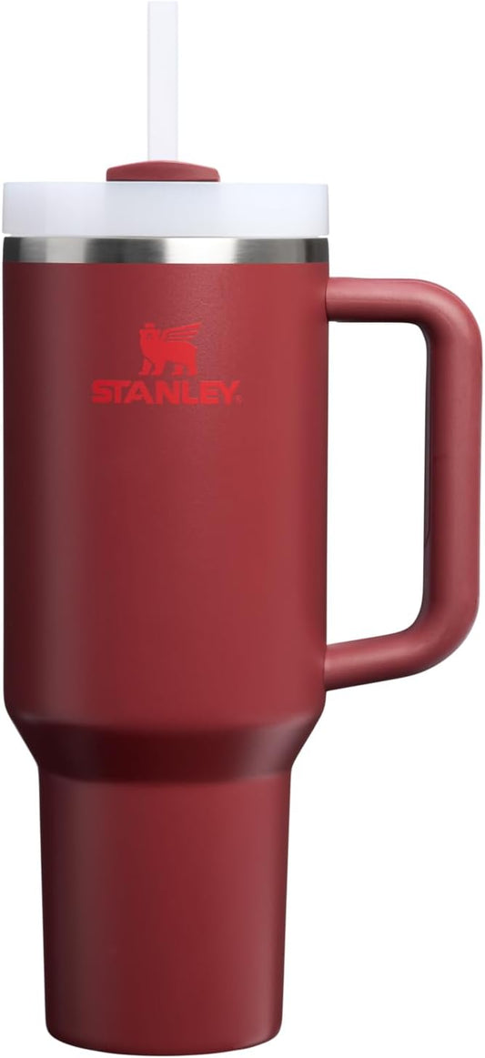 Stanley Quencher H2.0 FlowState Tumbler with Handle & Straw – 40 oz