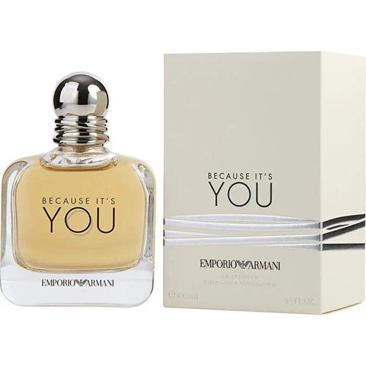 Because It's You by Giorgio Armani Eau de Parfum Spray 3.4 oz for Women – New