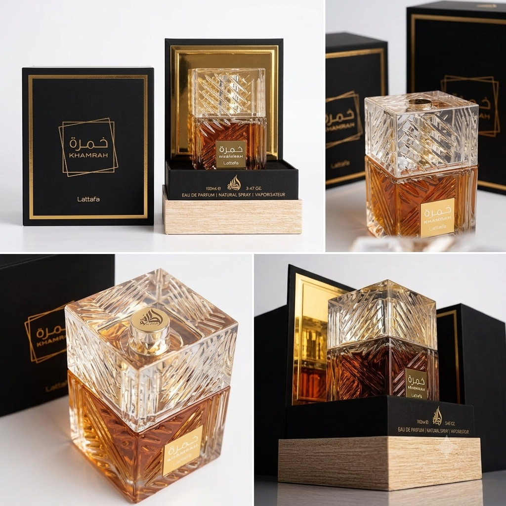 Lattafa Khamrah Eau de Parfum Unisex – 3.4 oz / 100 ml