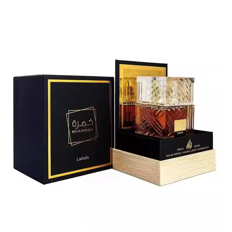 Lattafa Khamrah Eau de Parfum Unisex – 3.4 oz / 100 ml