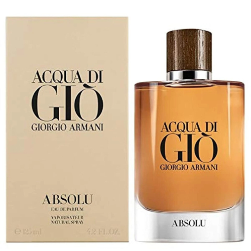 Giorgio Armani Acqua di Giò Absolu Eau de Parfum for Men – 4.2 oz / 125 ml