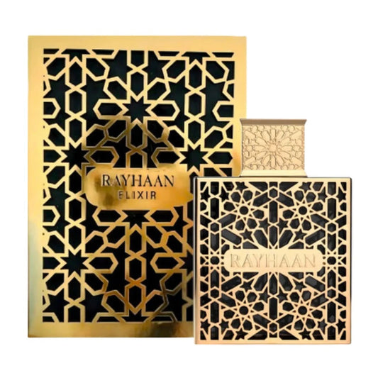RAYHAAN Elixir Eau de Parfum Spray for Unisex, 3.4 Ounce