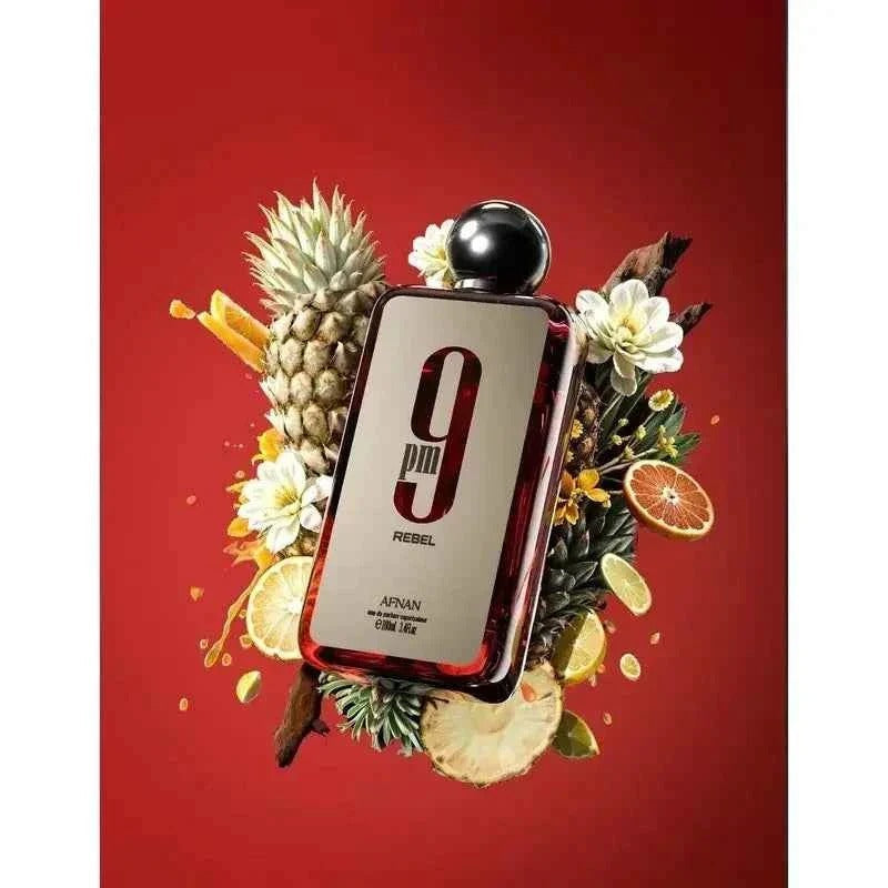 Afnan 9 PM Rebel Eau de Parfum – 3.4 oz / 100 ml