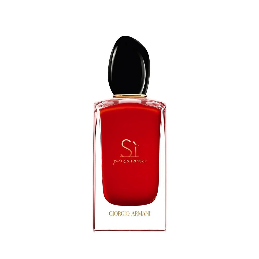 Armani Beauty Sì Passione Eau de Parfum – Fruity Floral Perfume for Women
