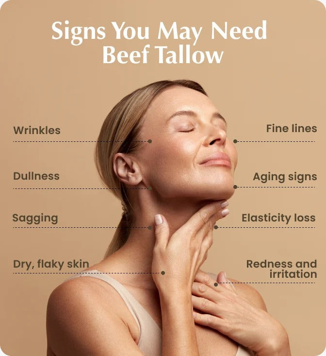 Beef Tallow Face Cream – 2 Oz