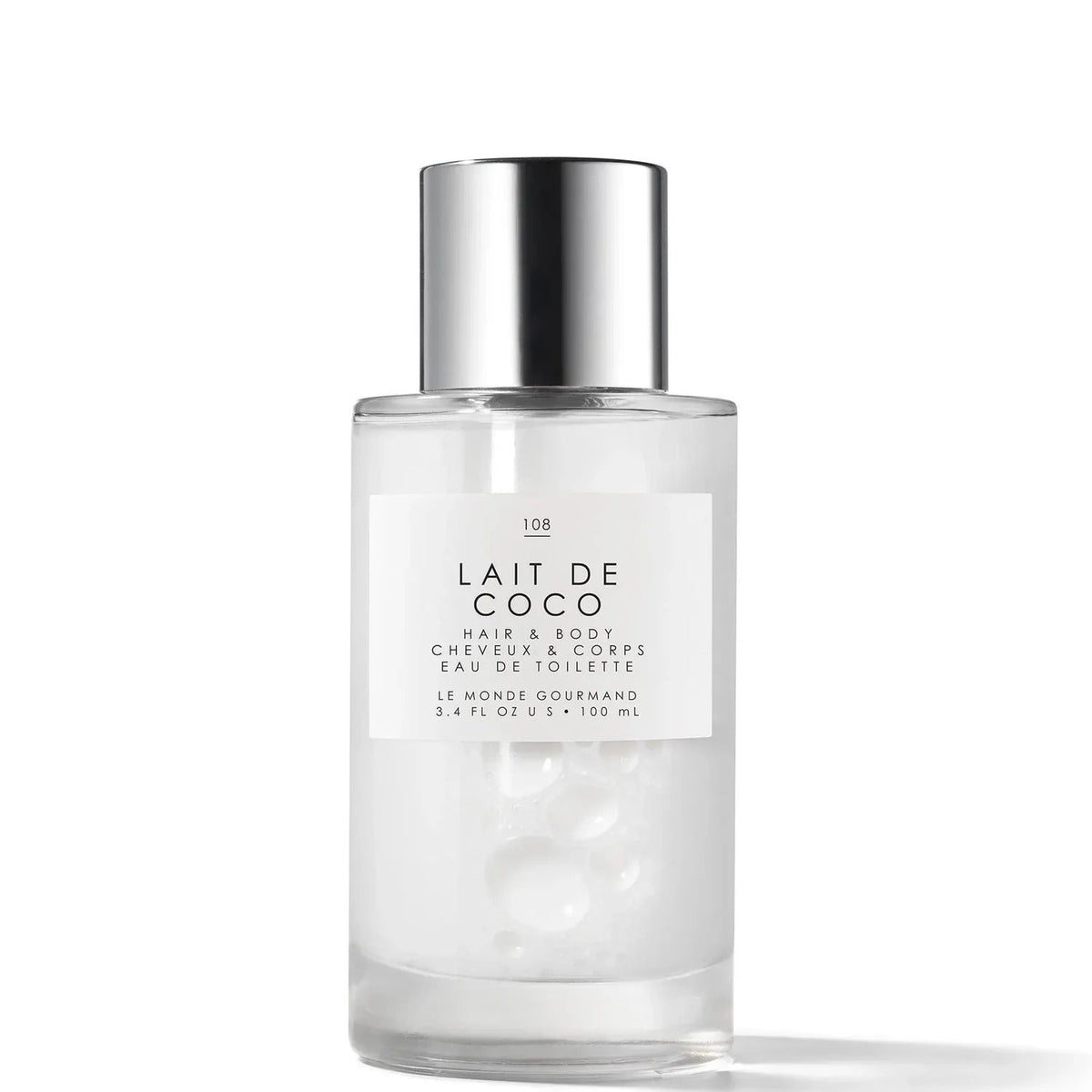Le Monde Gourmand Lait de Coco Hair & Body Mist – 3.4 Oz / 100 mL/ 100.55 mL