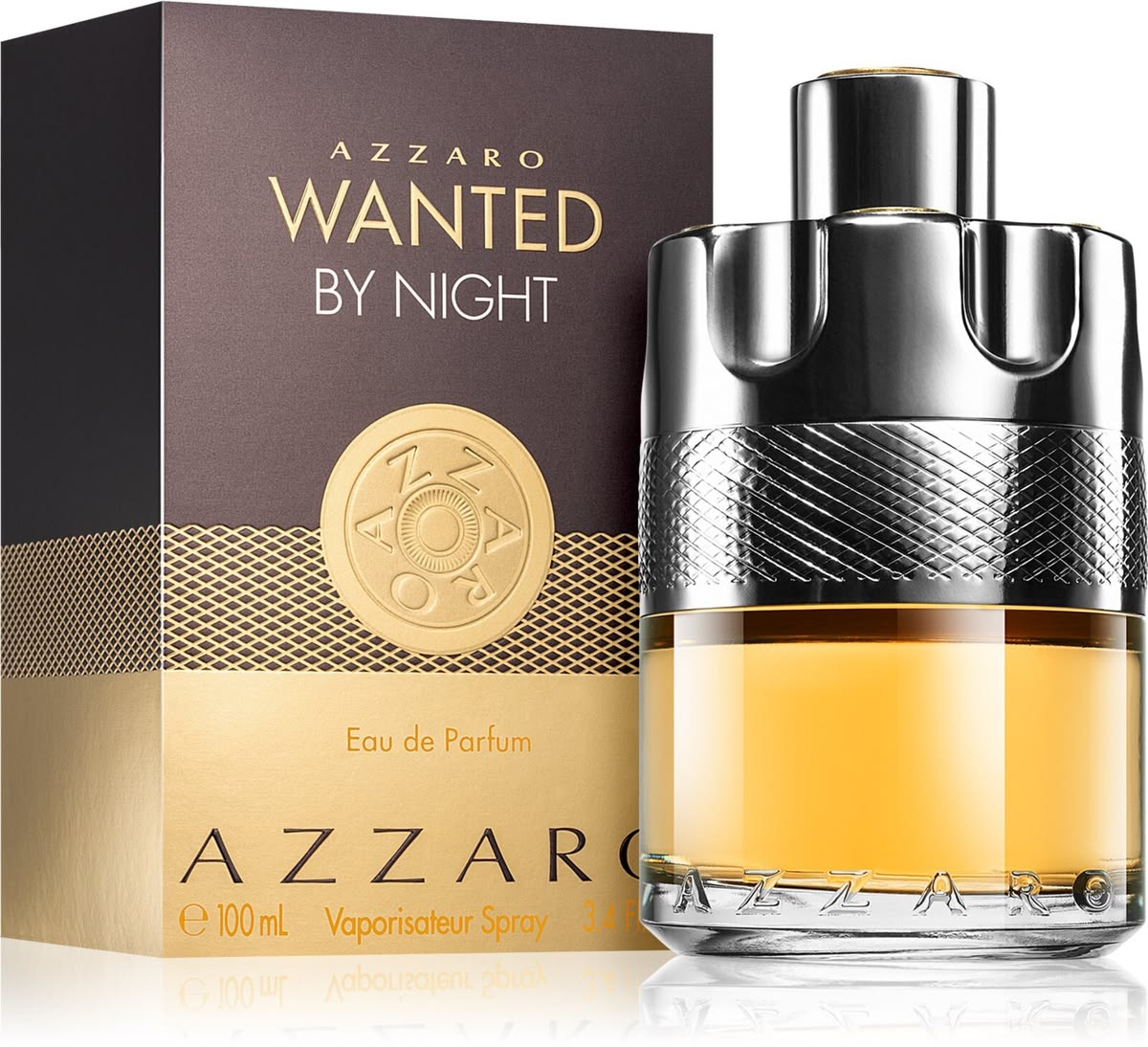 Azzaro Wanted By Night EDP 3.4 oz Men's Fragrance – Sealed Box