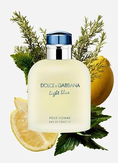 Light Blue Pour Homme Cologne 2.5 oz / 75 ml EDT Spray for Men