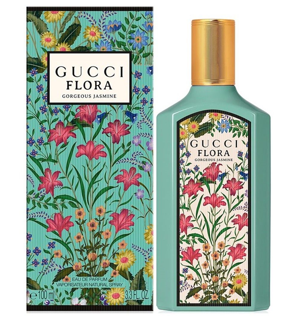 Gucci Flora Gorgeous Jasmine 3.3 oz EDP Spray – New In Box