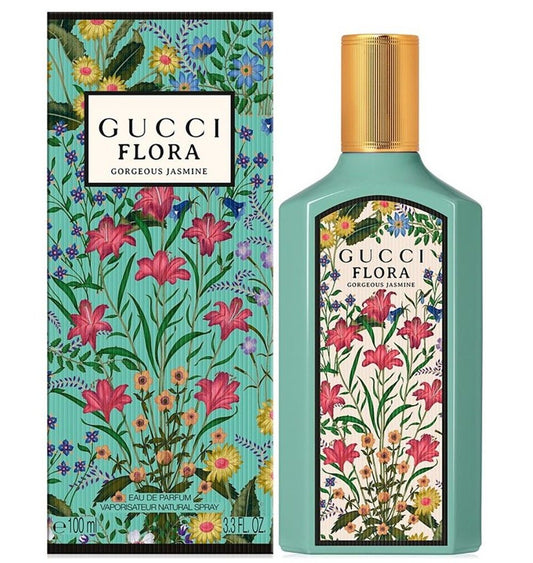 Gucci Flora Gorgeous Jasmine 3.3 oz EDP Spray – New In Box