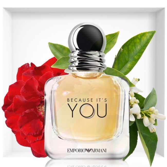 Because It's You by Giorgio Armani Eau de Parfum Spray 3.4 oz for Women – New