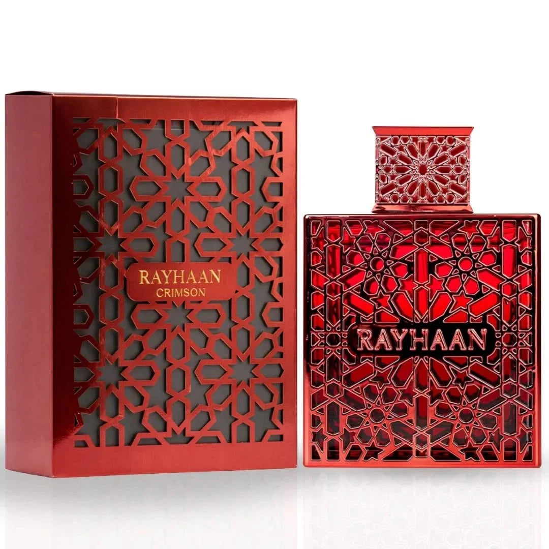 Rayhaan Crimson Eau de Parfum Spray 100ml (3.4 oz) By Rayhaan
