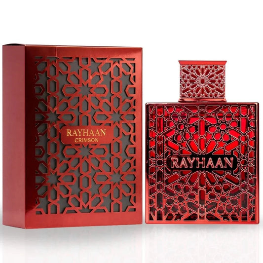 Rayhaan Crimson Eau de Parfum Spray 100ml (3.4 oz) By Rayhaan