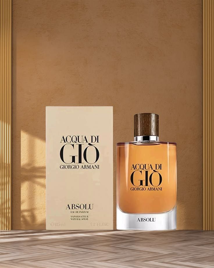 Giorgio Armani ACQUA DI GIO ABSOLU 2.5 oz / 75 ml Eau de Parfum Men – NEW SEALED